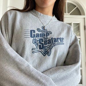 Champion Camp Seafarer Grey Crewneck